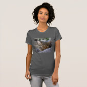 Kutest Baby Animals | Slapen van Tabby Kitten T-shirt (Voorkant volledig)
