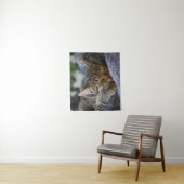 Kutest Baby Animals | Slapen van Tabby Kitten Wandkleed (In situ)