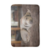 Kutest Baby Animals | Sleephoesem van de weimarane Badmat (Voorkant Verticaal)