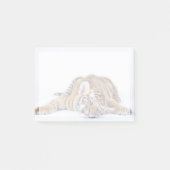 Kutest Baby Animals | Sleepy Baby tijgerkub Post-it® Notes (Voorkant)