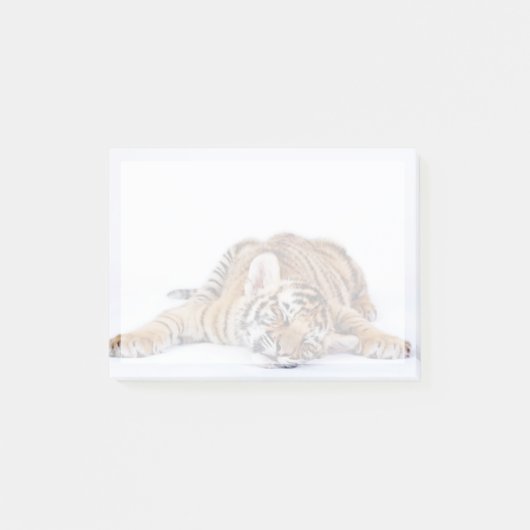 Kutest Baby Animals | Sleepy Baby tijgerkub Post-it® Notes (Voorkant)