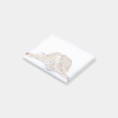 Kutest Baby Animals | Sleepy Baby tijgerkub Post-it® Notes (Schuin)