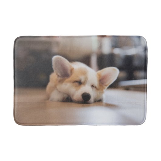 Kutest Baby Animals | Sleepy Corgi Badmat (Voorkant)
