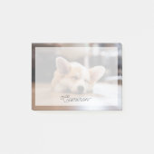 Kutest Baby Animals | Sleepy Corgi Post-it® Notes (Voorkant)