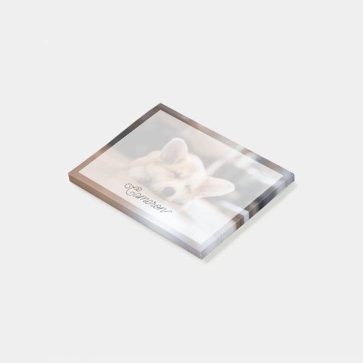 Kutest Baby Animals | Sleepy Corgi Post-it® Notes (Schuin)