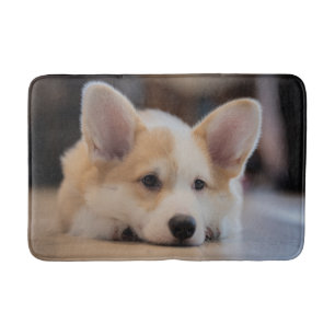 Kutest Baby Animals   Sleepy Corgi Puppy Badmat