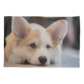 Kutest Baby Animals | Sleepy Corgi Puppy Kussensloop (Achterkant)