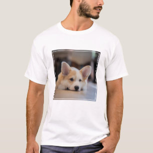Kutest Baby Animals Sleepy Corgi Puppy T-shirt