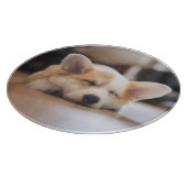 Kutest Baby Animals | Sleepy Corgi Snijplank (Hoek)