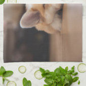 Kutest Baby Animals | Sleepy Corgi Theedoek (Gevouwen)