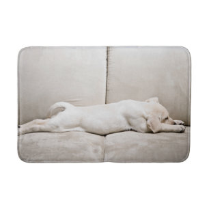 Kutest Baby Animals   Sleepy Yellow Labrador Puppy Badmat
