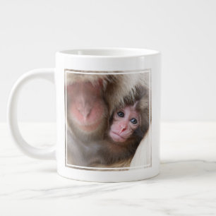 Kutest Baby Animals Sneeuwaap Grote Koffiekop