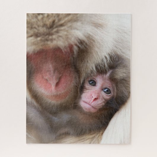 Kutest Baby Animals | Sneeuwaap Legpuzzel (Verticaal)