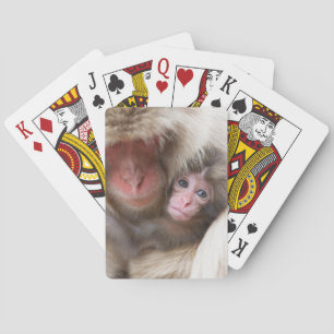 Kutest Baby Animals Sneeuwaap Pokerkaarten