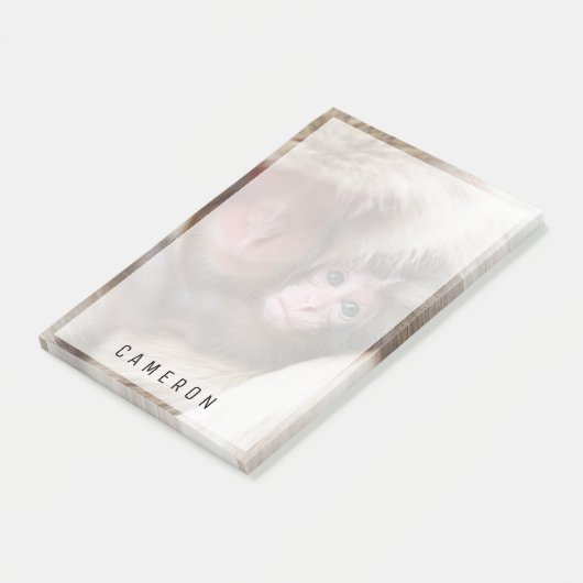 Kutest Baby Animals | Sneeuwaap Post-it® Notes (Schuin)