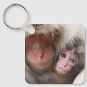 Kutest Baby Animals | Sneeuwaap Sleutelhanger (Voorkant)