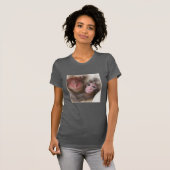 Kutest Baby Animals | Sneeuwaap T-shirt (Voorkant volledig)