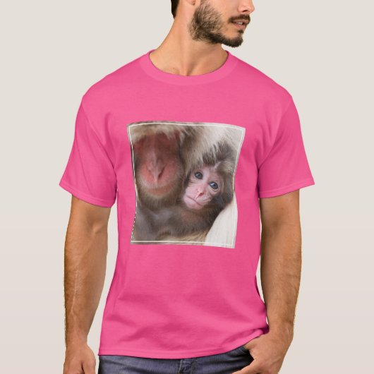 Kutest Baby Animals | Sneeuwaap T-shirt (Voorkant)