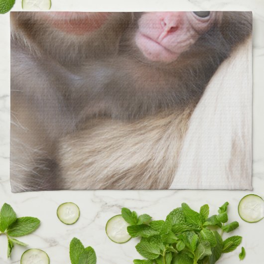 Kutest Baby Animals | Sneeuwaap Theedoek (Gevouwen)