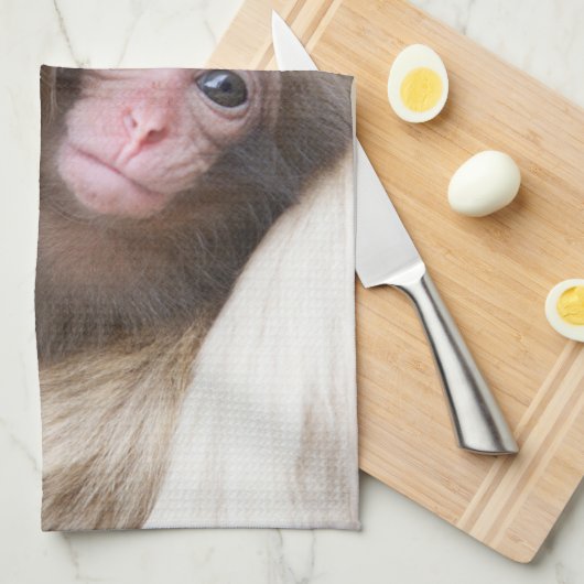 Kutest Baby Animals | Sneeuwaap Theedoek (Quarter Fold)