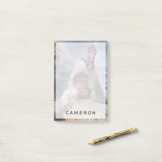 Kutest Baby Animals | Sneeuwkever Post-it® Notes (Op bureau)