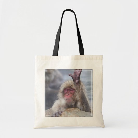 Kutest Baby Animals | Sneeuwkever Tote Bag (Voorkant)