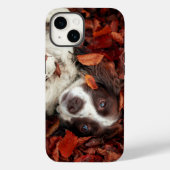 Kutest Baby Animals | Spaniel in najaarsbladeren Case-Mate iPhone Case (Achterkant)