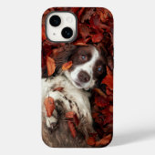 Kutest Baby Animals | Spaniel in najaarsbladeren Case-Mate iPhone Case (Achterkant)