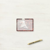 Kutest Baby Animals | Spaniel in najaarsbladeren Post-it® Notes (Op bureau)