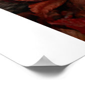 Kutest Baby Animals | Spaniel in najaarsbladeren Poster (Hoek)