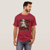 Kutest Baby Animals | Spaniel in najaarsbladeren T-shirt (Voorkant volledig)