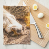 Kutest Baby Animals | Speelgoed Meerkats Theedoek (Quarter Fold)