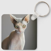 Kutest Baby Animals | Sphinx Cat Sleutelhanger (Achterkant)