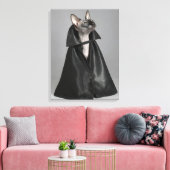 Kutest Baby Animals | Sphynx Hairless Cat Canvas Afdruk (Insitu (Woonkamer))