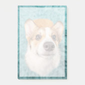 Kutest Baby Animals | Sweet Corgi Puppy Face Post-it® Notes (Voorkant)