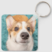Kutest Baby Animals | Sweet Corgi Puppy Face Sleutelhanger (Achterkant)