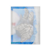 Kutest Baby Animals | Tabby Kitten in Play Tunnel Notitieblok (Linkerzijde)