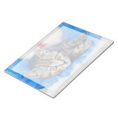 Kutest Baby Animals | Tabby Kitten in Play Tunnel Notitieblok (Schuin)