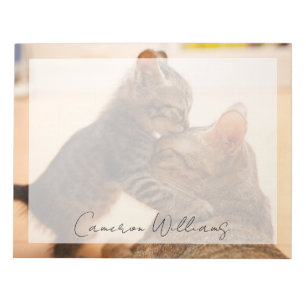 Kutest Baby Animals   Tabby Kitten Kiss Notitieblok