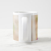 Kutest Baby Animals | Tabby Kitten Rainbow Scarf Grote Koffiekop (Achterkant)