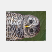 Kutest Baby Animals | Tawny Owl Fleece Deken (Voorkant (Horizontaal))