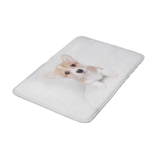 Kutest Baby Animals | Tiny Corgi Badmat (Gekanteld)