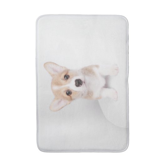 Kutest Baby Animals | Tiny Corgi Badmat (Voorkant Verticaal)