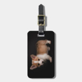 Kutest Baby Animals | Tiny Corgi Bagagelabel (Voorkant verticaal)