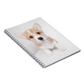 Kutest Baby Animals | Tiny Corgi Notitieboek (Rechterzijde)