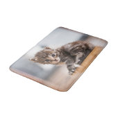 Kutest Baby Animals | Tiny Tabby Kitten Badmat (Gekanteld)