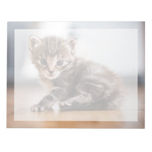 Kutest Baby Animals Tiny Tabby Kitten Notitieblok
