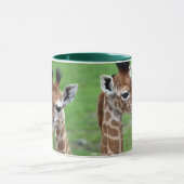 Kutest Baby Animals | Twee Baby Giraffe Mok (Midden)