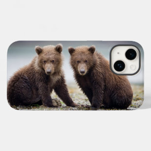 Kutest Baby Animals   Twee Beer kubussen Case-Mate iPhone 14 Hoesje