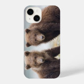Kutest Baby Animals | Twee Beer kubussen iPhone Hoesje (Achterkant)